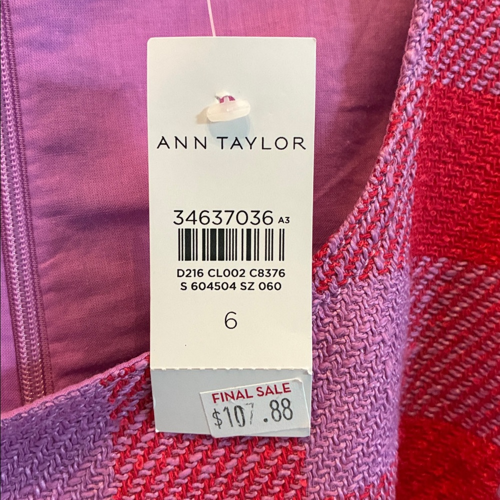 NWT Ann Taylor Midi Dress - Picture 5 of 6